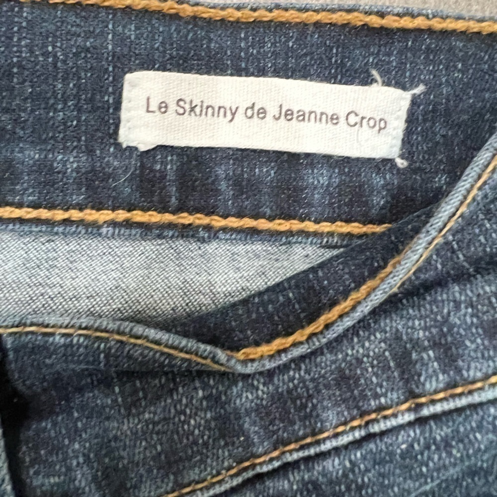 FRAME Le Skinny de Jeanne Crop in Thorpe size 30 - Picture 6 of 11